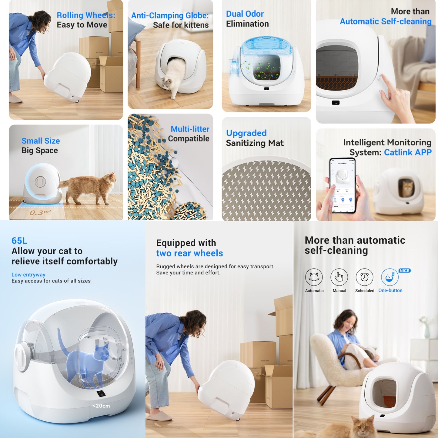 CatLink Smart Litter Box - Scooper SE