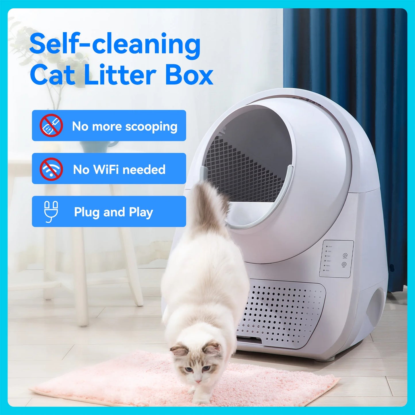 CatLink Self Cleaning Litter Box - Scooper Young Pro-X