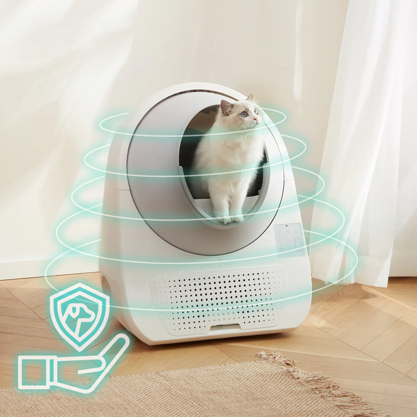 CatLink Self Cleaning Litter Box - Scooper Luxury Pro-X