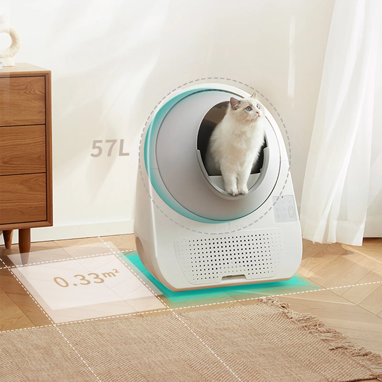 CatLink Self Cleaning Litter Box - Scooper Luxury Pro-X